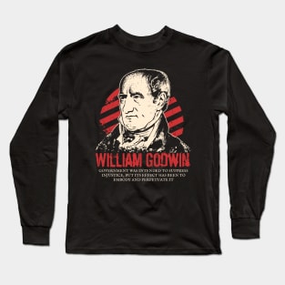 William Godwin - Anarchists Long Sleeve T-Shirt